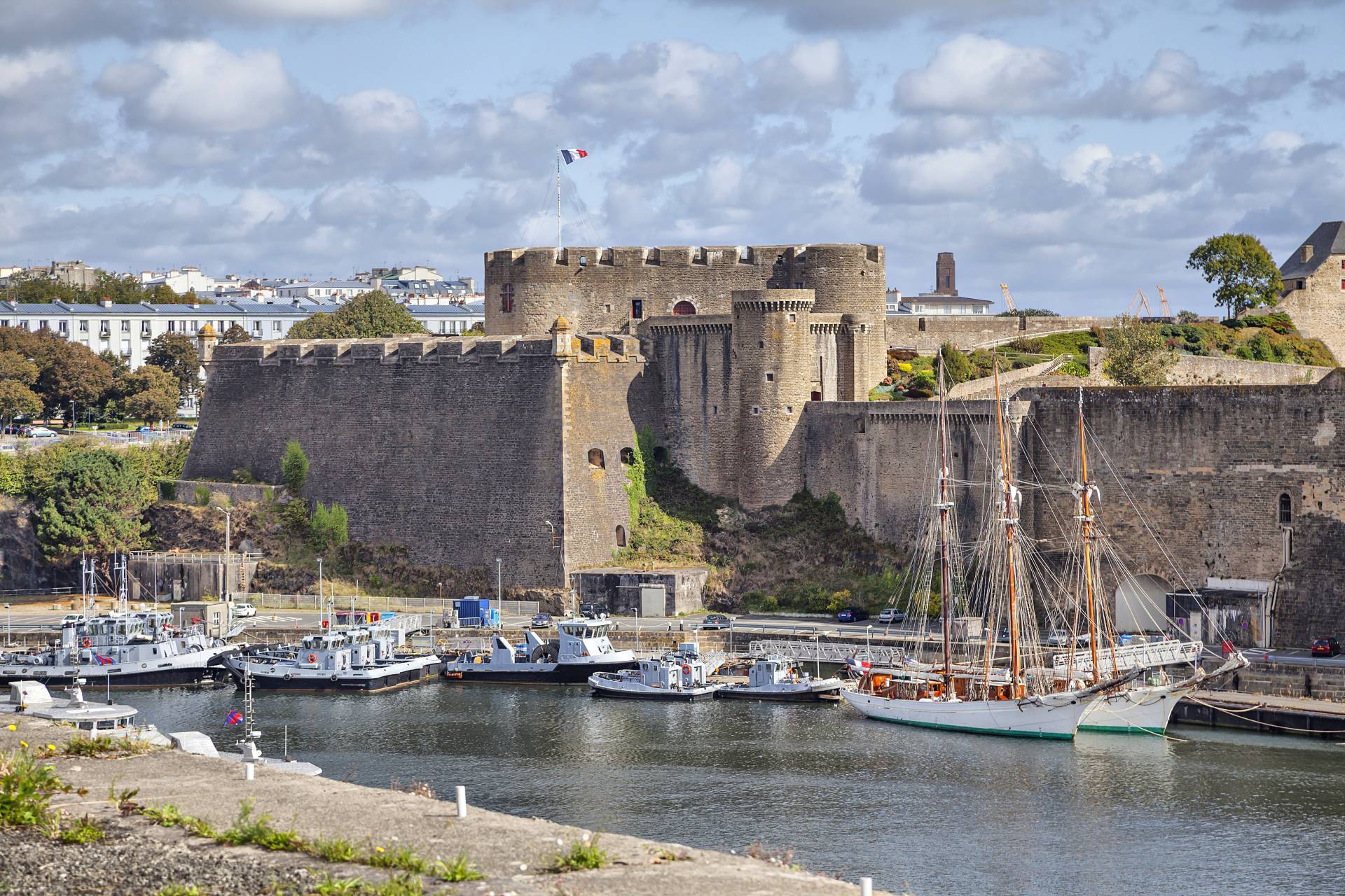 Château de Brest à 5 min à pied de l'hôtel 