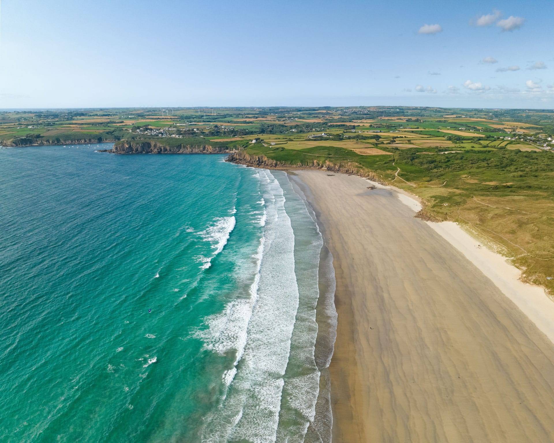 Plage des Blancs-Sablons à 35 min de l'hôtel