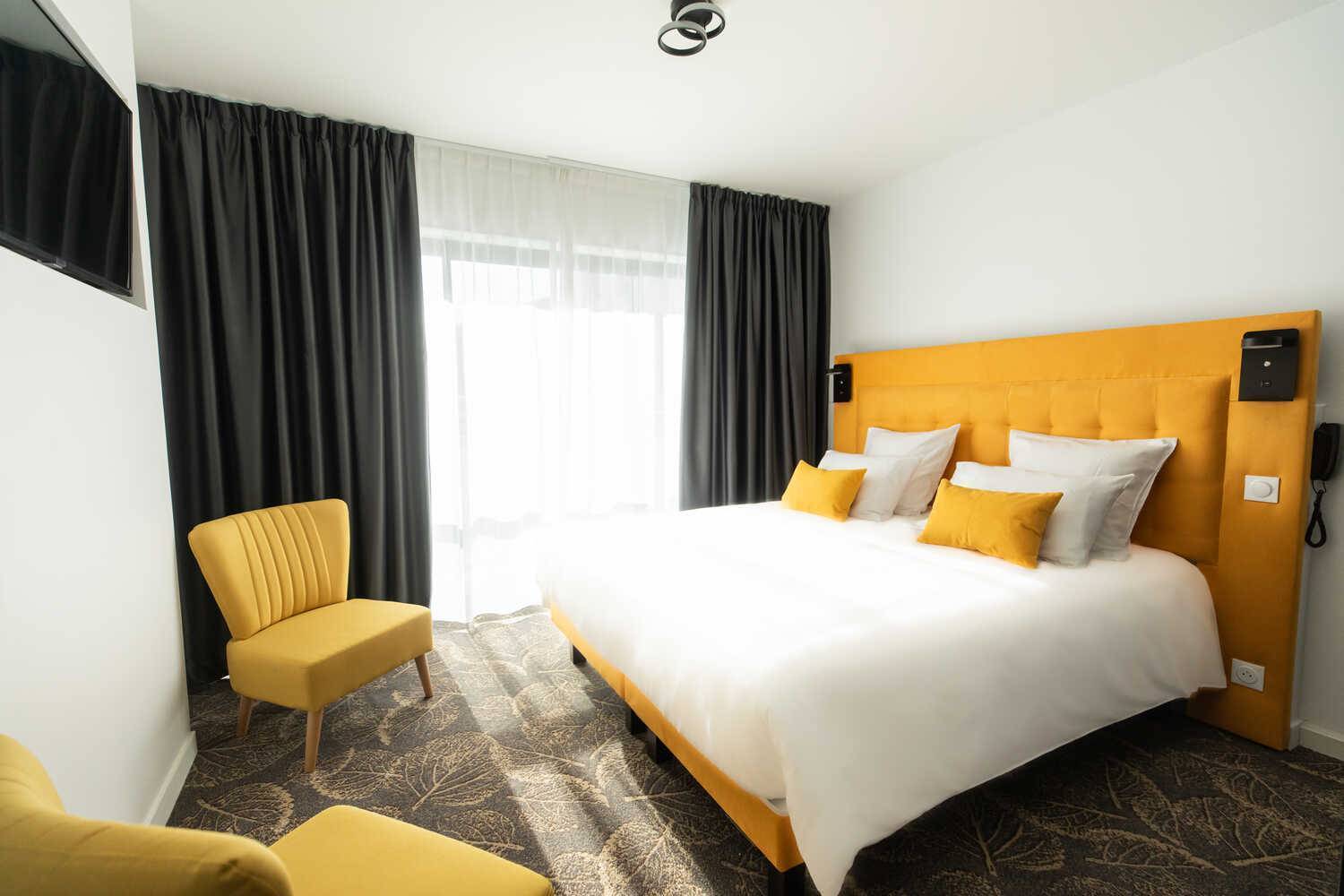 Chambre Classique | Hôtel 4 étoiles Le Barracuda & SPA à Brest