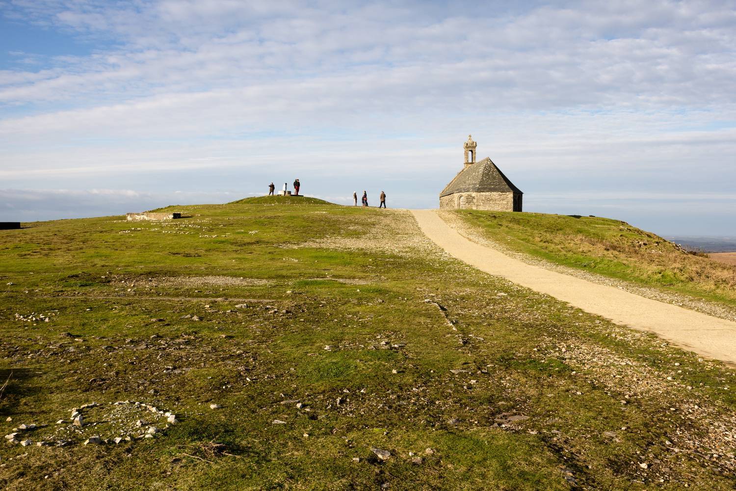 Sommet du mont Saint-Michel-de-Brasparts
